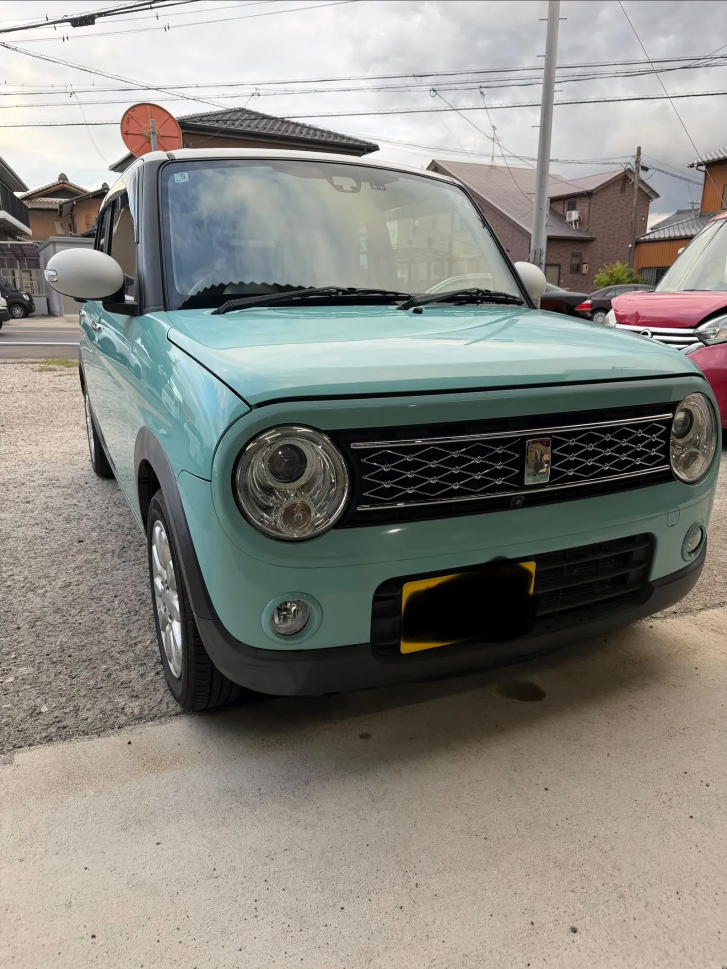 中古車ラパン納車💐
