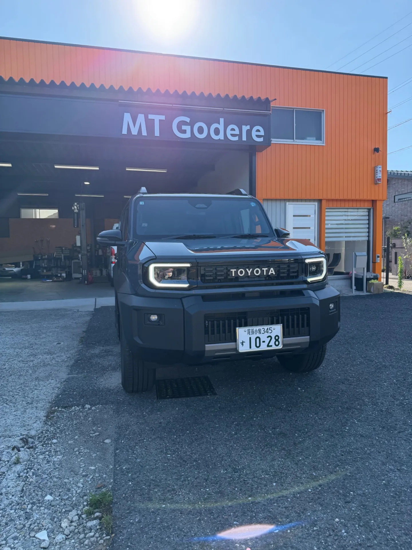 新車ランドクルーザーFJ納車💐